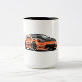 Tasse 2 Couleurs dessin 370z (Centre)