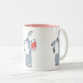 Tasse 2 Couleurs Dessin de dessin animé mignon (Devant droit)