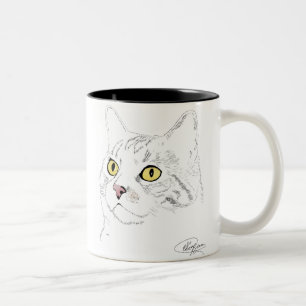 Tasse 2 Couleurs Dessin de Kramer