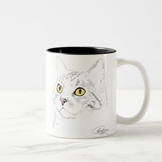 Tasse 2 Couleurs Dessin de Kramer (Droit)