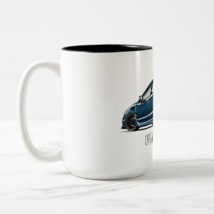 Tasse 2 Couleurs dessin sous angle arrière s205