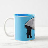 Tasse 2 Couleurs Dessin sur Tapir (Gauche)