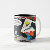 Tasse 2 Couleurs Dessins de détective #387 (Devant droit)