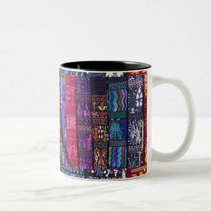 Tasse 2 Couleurs Dessins textiles guatémaltèques
