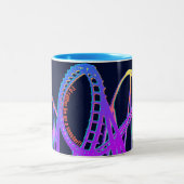 Tasse 2 Couleurs Dessous de verre (Centre)