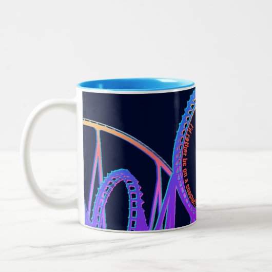 Tasse 2 Couleurs Dessous de verre (Gauche)