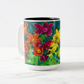 Tasse 2 Couleurs Dessous de verre de l'obscurité (Devant gauche)