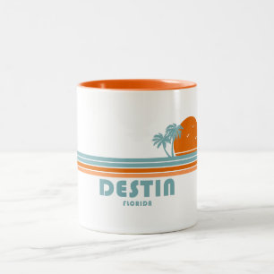 Tasse 2 Couleurs Destin Florida Sun Palm Trees