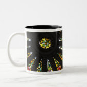 Tasse 2 Couleurs Détail de vitrail 2 (Gauche)