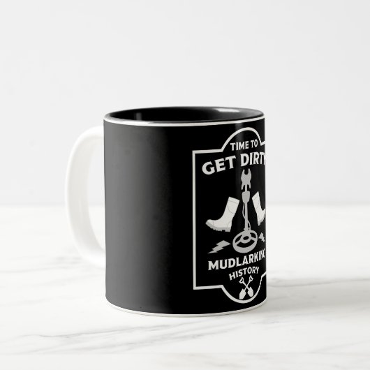 Tasse 2 Couleurs Détection de métaux usés (Devant gauche)