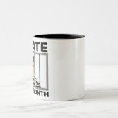 Tasse 2 Couleurs Détenu Du Mois (Centre)