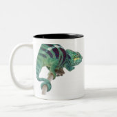 Tasse 2 Couleurs Deux caméléons de panthère fouineurs soient (Gauche)