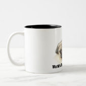 Tasse 2 Couleurs Deux carlins (Gauche)