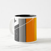 Tasse 2 Couleurs Deux chats (Devant gauche)