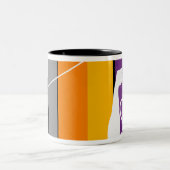 Tasse 2 Couleurs Deux chats (Centre)