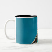 Tasse 2 Couleurs Deux girafes (camelopardalis de Giraffa) (Gauche)