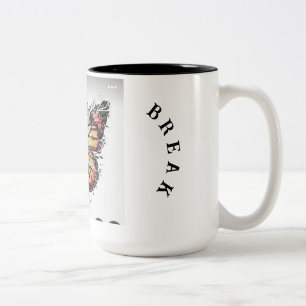 TASSE 2 COULEURS DEUX MUSIQUE TONE .O