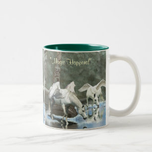 Tasse 2 Couleurs Deux Pegasi boire par Totem Polonais Imaginaire Mu