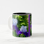 Tasse 2 Couleurs Deux tons Iris Beauties (Devant gauche)