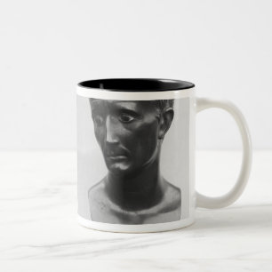 Tasse 2 Couleurs Deux vues d'un buste d'empereur Augustus