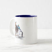 Tasse 2 Couleurs Devant la course (Devant gauche)