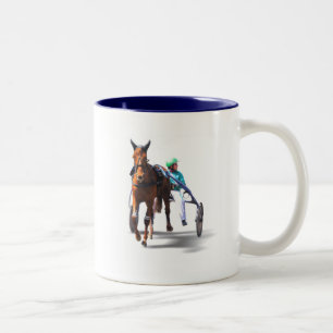 Tasse 2 Couleurs Devant la course