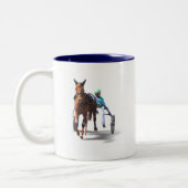 Tasse 2 Couleurs Devant la course (Gauche)