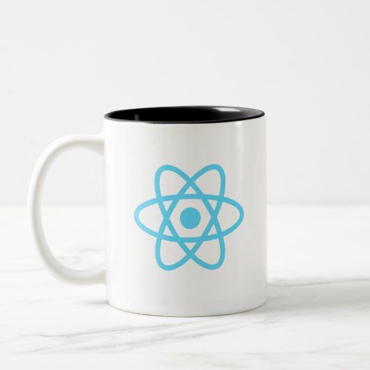Tasse 2 Couleurs Développeur js de React original (Gauche)
