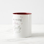 Tasse 2 Couleurs Devenir Elle, Douceur (Centre)