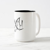 Tasse 2 Couleurs Déverrouiller les mystères de l'ADN (Devant droit)