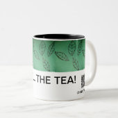 TASSE 2 COULEURS DÉVERSER LA BOUGIE DE THÉ (Devant droit)