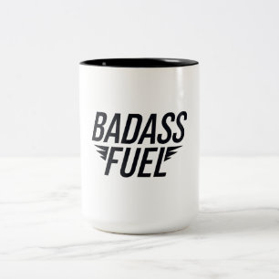 Tasse 2 Couleurs Devis amusant branché pour carburant Badass