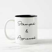 Tasse 2 Couleurs Devis bloqué et approuvé (Gauche)