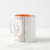 Tasse 2 Couleurs Devis d'automne (Devant gauche)