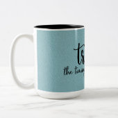 Tasse 2 Couleurs Devis | Faites confiance au moment de votre vie |  (Gauche)