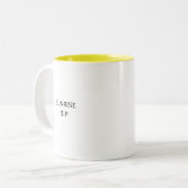 Tasse 2 Couleurs Devis Inspirant Sip Sunrise (Devant gauche)