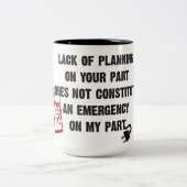 Tasse 2 Couleurs Devis Pour La Journée (Centre)