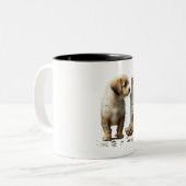 Tasse 2 Couleurs Dévoilement des messages cachés Coupe de marionnet (Devant gauche)