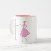 Tasse 2 Couleurs Devons-nous danser ? (Devant gauche)