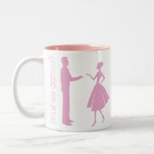 Tasse 2 Couleurs Devons-nous danser ? (Gauche)