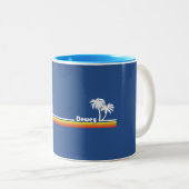 Tasse 2 Couleurs Dewey Beach, Delaware (Devant droit)