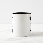 Tasse 2 Couleurs Diable (Centre)