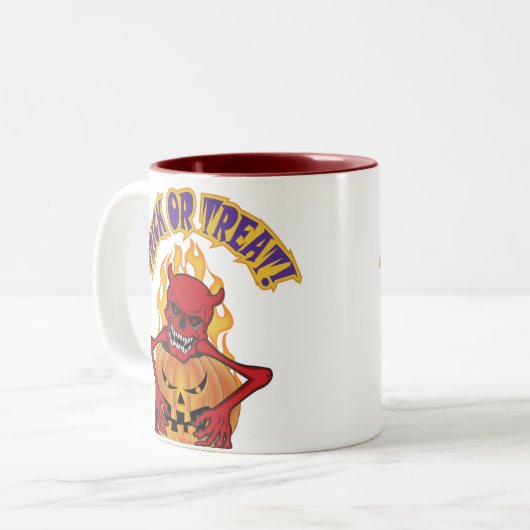 Tasse 2 Couleurs Diable (Devant gauche)
