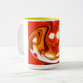 Tasse 2 Couleurs Diable de feu (Devant gauche)