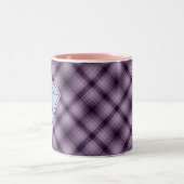 Tasse 2 Couleurs Diamant pourpre (Centre)