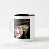 Tasse 2 Couleurs Diana en noir (Devant gauche)