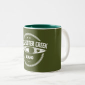Tasse 2 Couleurs Dickshooter Creek Idaho Kayaking (Devant droit)