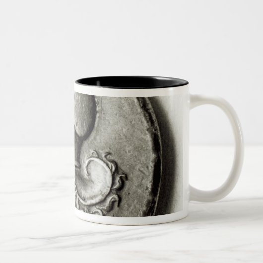 Tasse 2 Couleurs Didrachma de Heracles : Athéna de representation (Droit)