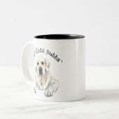 Tasse 2 Couleurs "Dieu bénisse Bubba" - Véritable héros du crime (Devant gauche)