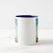 Tasse 2 Couleurs Dieu bénissent les phénomènes (Centre)